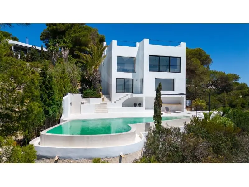 Villa de Lujo en La Granadella Javea con Vistas al Mar