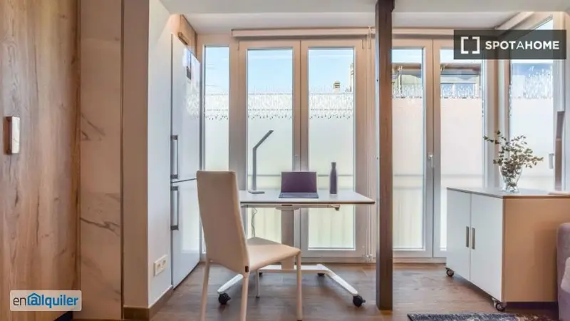 Apartamento 1 Dormitorio Pueblo Nuevo Profesionales Amueblado