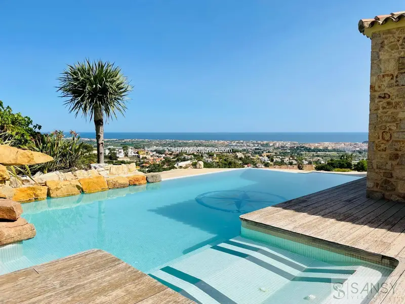 Villa Lujo 5 Dormitorios Dénia Vistas al Mar Piscina Spa