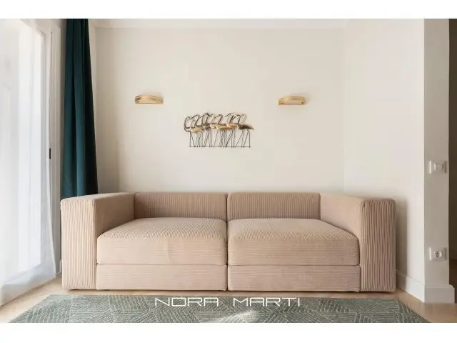 Piso Amueblado Barcelona Rossello 3 Dormitorios Balcon