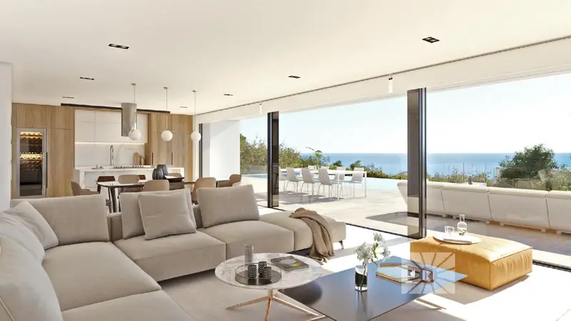Villa Infinity Cumbre del Sol Chalet de Lujo con Vistas al Mar