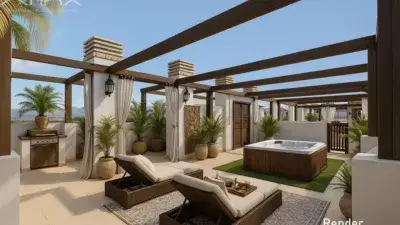 Atico en venta en Daimus con vistas al mar