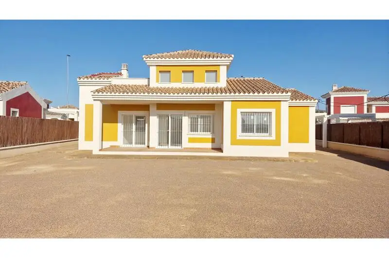 Chalet 3 Dormitorios Lorca Murcia Jardin Solarium