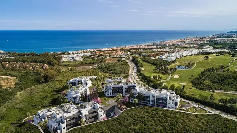 Apartamentos de nueva construcción en venta en Doña Julia Golf, Casares Costa