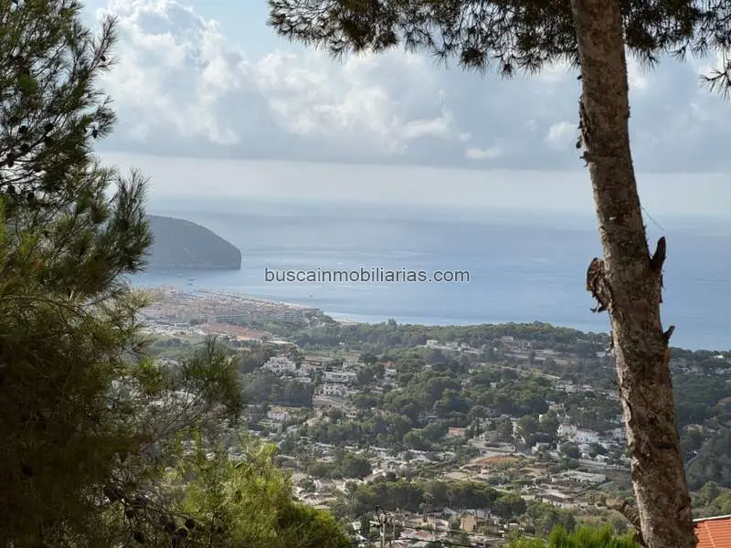 Parcela Rustica en Venta Benimeit Moraira Vistas al Mar