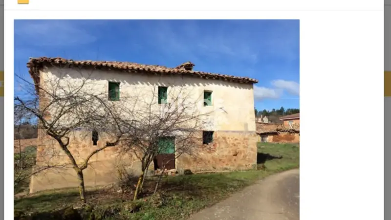 Casa Rustica en Hermosila Burgos para Reformar