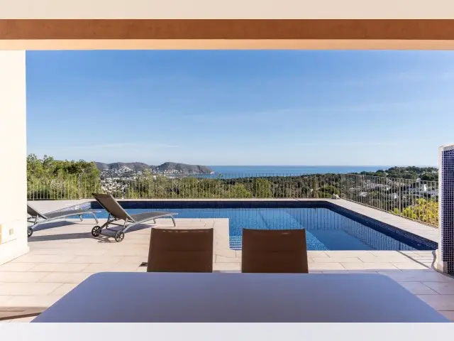 Casa Villa Lujo 5 Dormitorios Moraira Vistas Mar Piscina Alquiler
