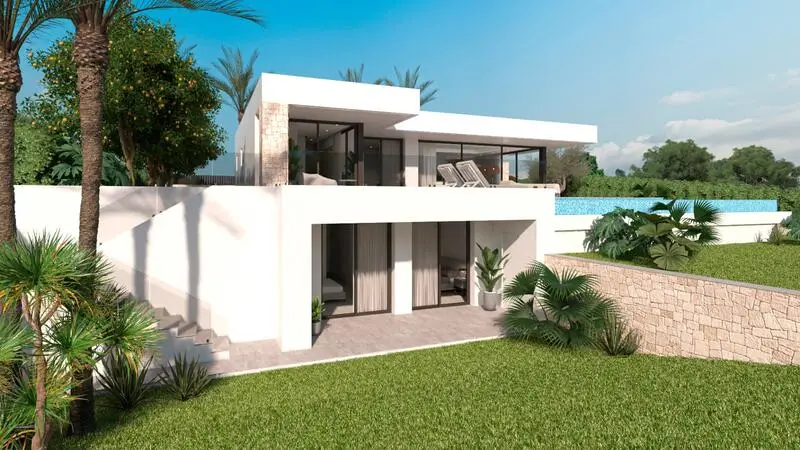 Villa 4 Dormitorios Denia Vistas al Mar Nueva Construccion