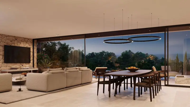 Chalet de Lujo en Bendinat con Spa y Sala de Vinos