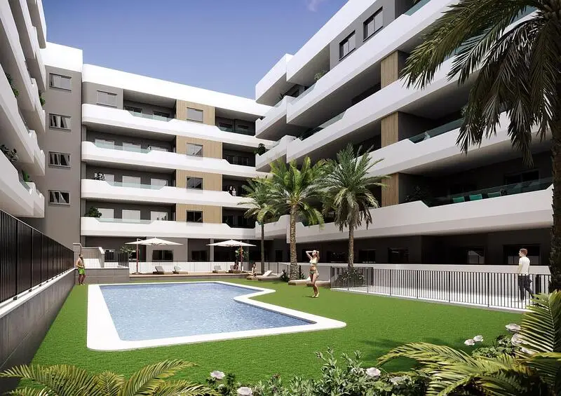 Apartamentos en Venta Santa Pola:  Residencial con Piscina y Gimnasio