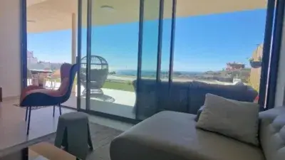 Apartamento en planta baja en Mijas Vistazul con vistas al mar