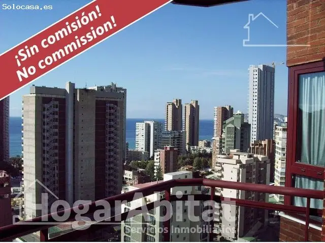 Apartamento en Playa Levante Benidorm con Piscina y Garaje