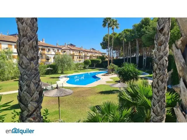 Alquiler Bungalow Amueblado Mil Palmeras Profesores Piscina