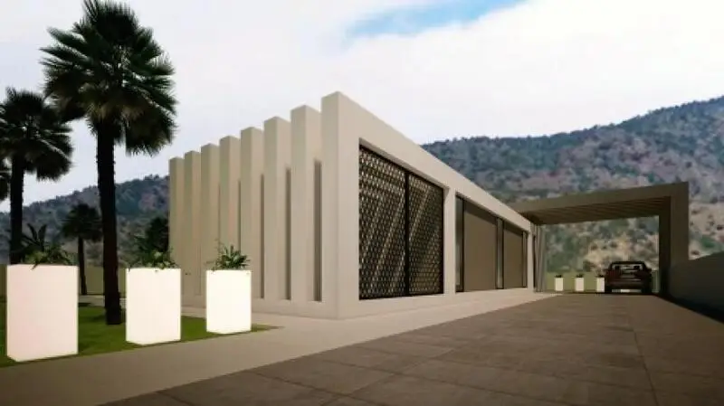 Villa 3 Dormitorios Pinoso Alicante Nueva Construccion Vistas Montana