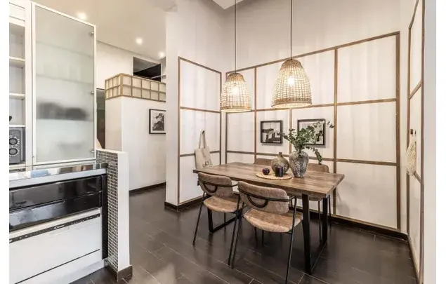 Apartamento Amueblado 67m² Madrid - Moderno y Rústico