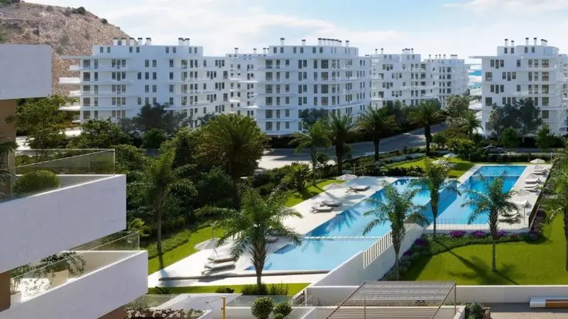 Venta Apartamentos Villajoyosa: Piscinas Gimnasio Cerca Playa