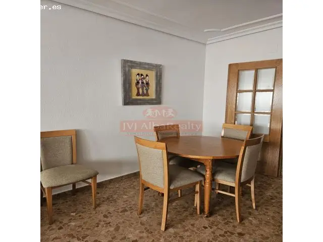 Alquiler Piso Amueblado Centro Albacete 3 Dorm 2 Baños