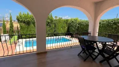 Chalet en Alquiler Anual El Albir Piscina Privada Jardin