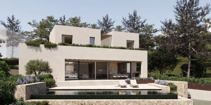 Chalet en Venta Cas Catala Mallorca Lujo Vistas Piscina