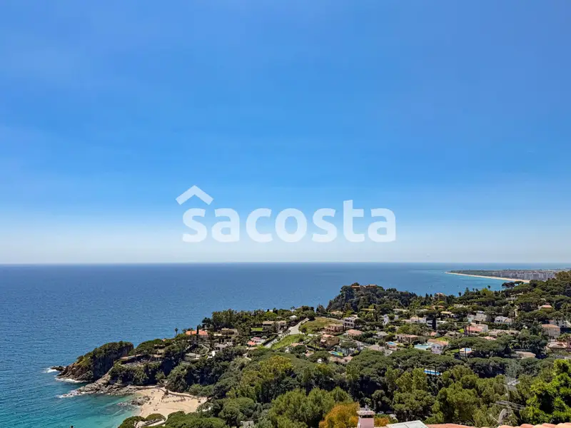 Venta Villa Cala Sant Francesc Blanes Costa Brava