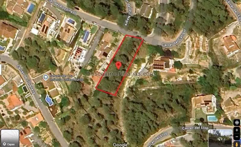 Parcela Rustica en Venta Olivella 1392m2 Mas Mestre