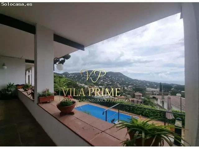 Chalet con Vistas al Mar en Cabrils