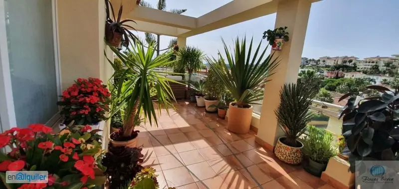 Alquiler Atico Amueblado Mijas Golf 2 Dormitorios 100m2 Terraza