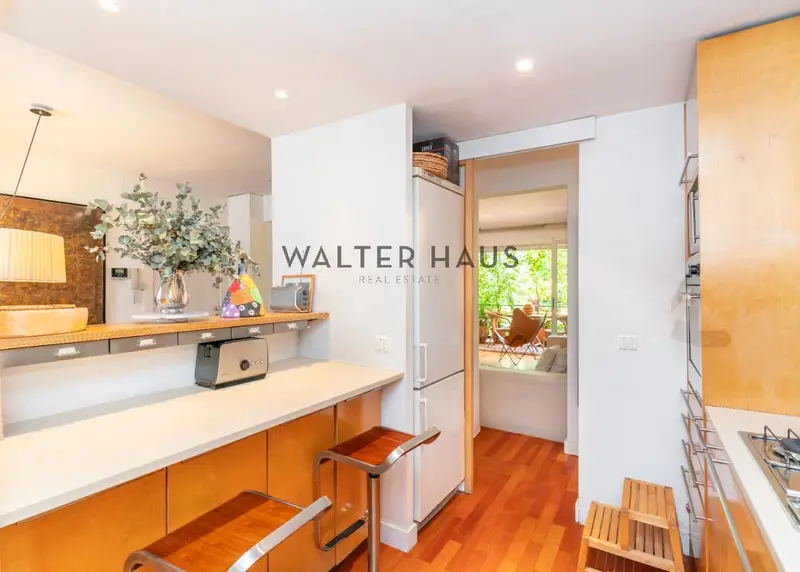 Piso en venta en Gràcia Barcelona 107m2 3 habitaciones terraza jardin