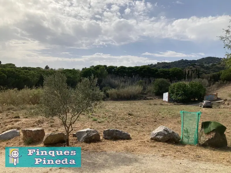 Venta Terreno Rustico Pineda de Mar Poligono Mas Roger