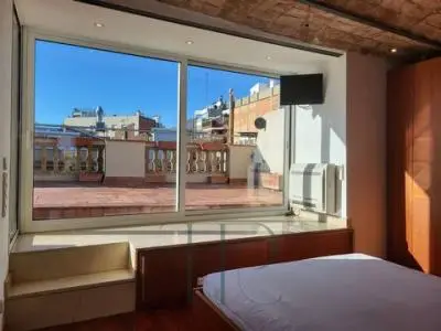 Atico en Barcelona con Terrazas y Vistas