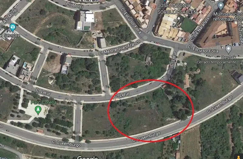 Solar en Venta Onda Centro 250m2 500m2 Vistas Espectaculares