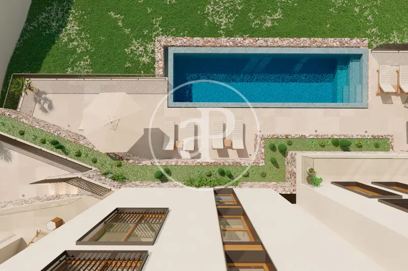 Obra Nueva Lujosa Cala Mayor Vistas al Mar Piscina