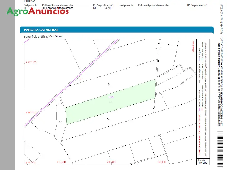 Venta  de Finca rústica en León