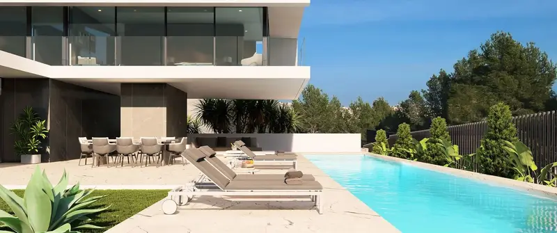 Villa de Lujo con Piscina en Pla de Mar Port Teulada Costa Blanca