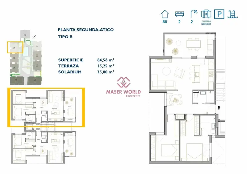 Aticos en venta en San Pedro del Pinatar