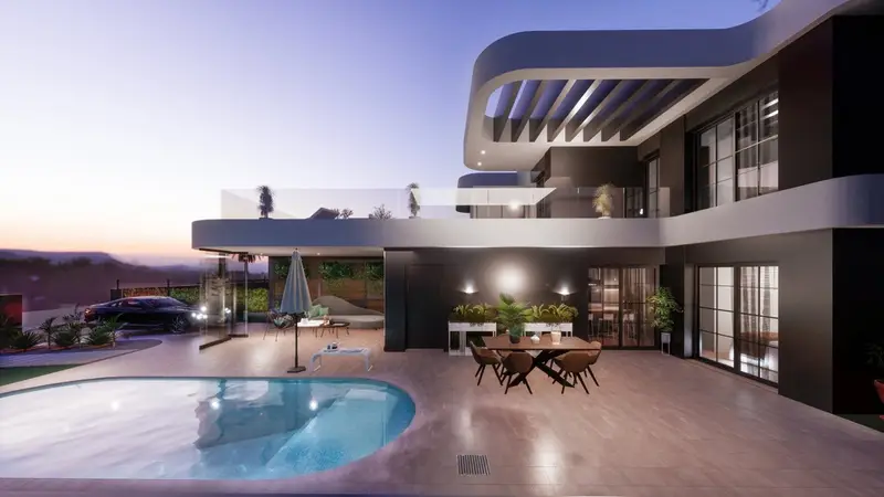 Villa 3 Dormitorios Los Alcázares Cerca Playa Moderna