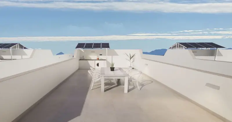 Villa Moderna con Piscina Privada en Los Alcázares Murcia
