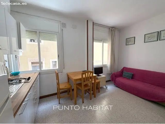Estudio 32m2 Sagrada Familia  Dormitorio Doble Aire Acondicionado