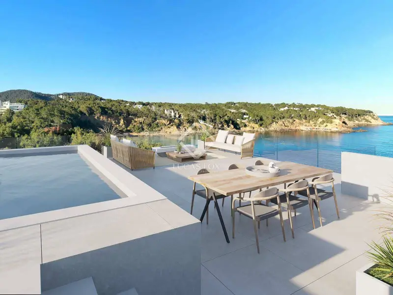 Dúplex de Lujo en Cala Llenya Ibiza Vistas al Mar