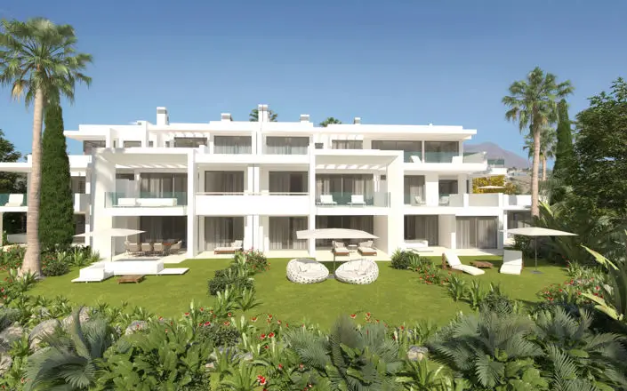 Apartamento 2 Dormitorios Lujo Jardines Piscinas Costa