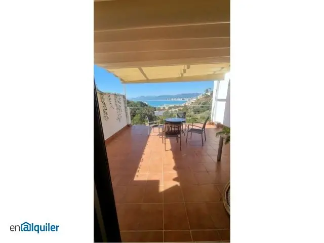 Alquiler Duplex Cap Blanc Cullera 3 Dormitorios Terraza Vistas Mar
