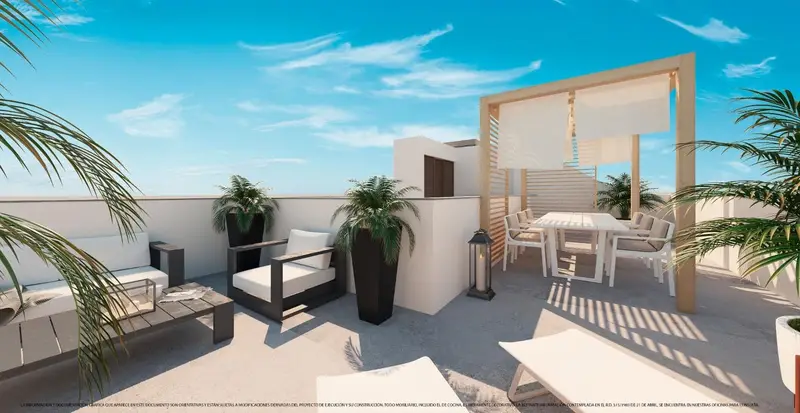 Atico en venta Palma de Mallorca 70m2 con terraza 40m2