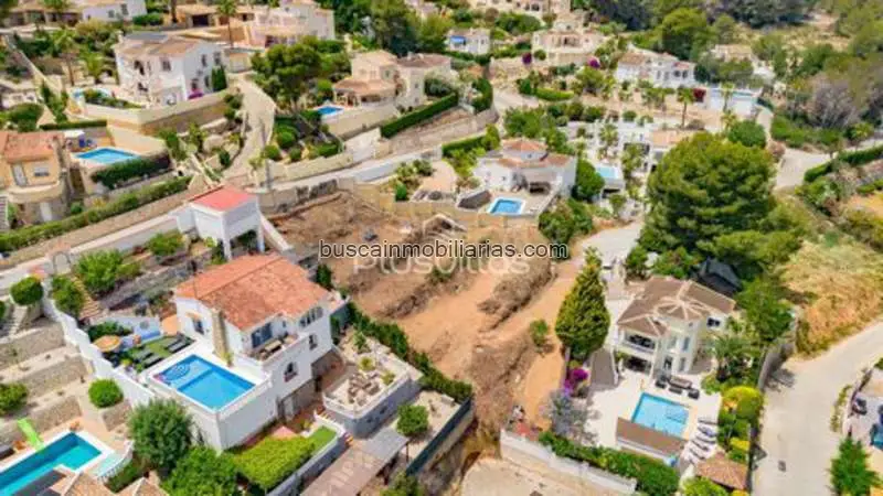 Parcela en Venta Benissa 880m2 Vistas Impresionantes