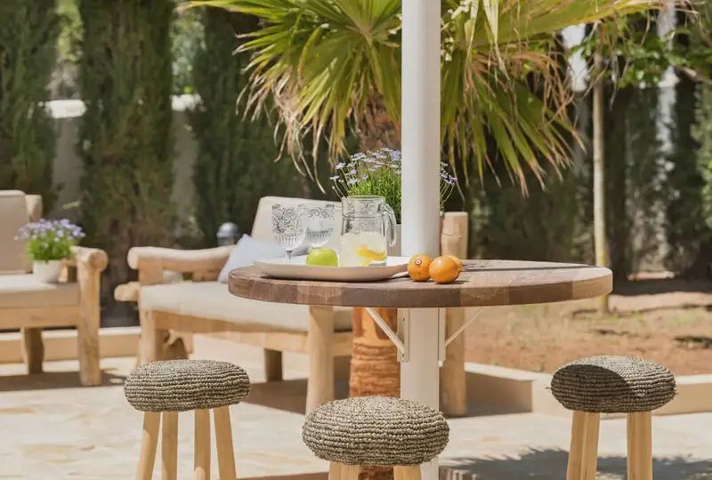Villa de Lujo en Cala Vadella Ibiza 6 Dormitorios Piscina Vistas al Mar
