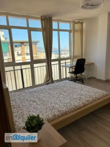 Piso en Huelin con Vistas al Mar - 3 Habitaciones Amuebladas