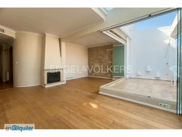 Alquiler Loft 115m2 Terraza Ascensor Chimenea Valencia
