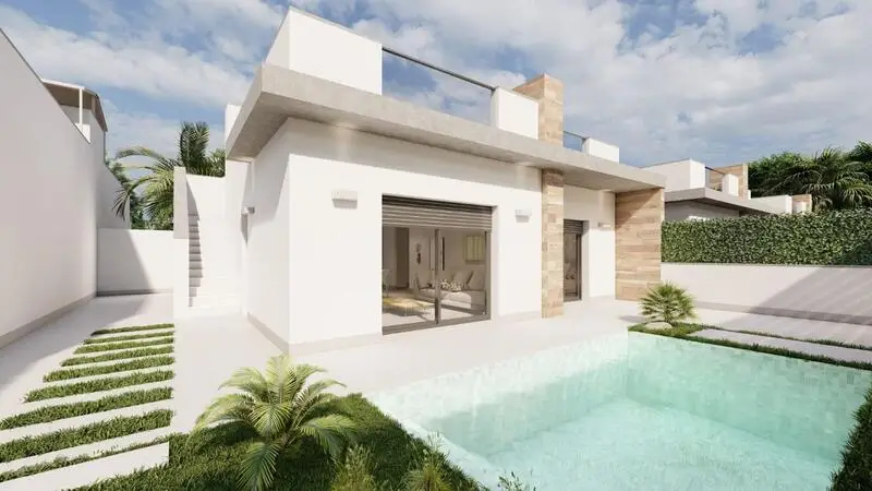 Villa Adosada de Lujo en Roldan Murcia Cerca de la Playa
