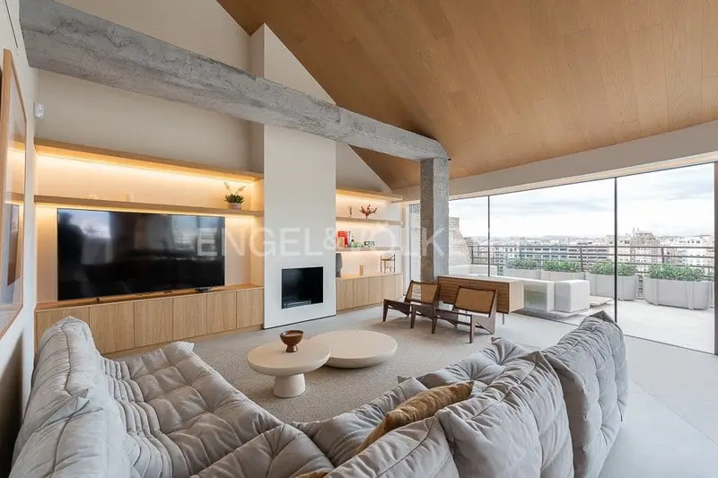 Atico Duplex de Lujo en Valencia con Vistas al Parque Turia