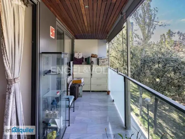 Alquiler Piso Lujo Sarria Sant Gervasi 4 Dormitorios Terraza Jardin