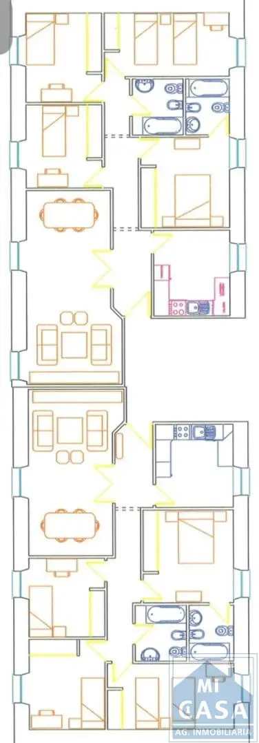 Venta Piso 4 Dormitorios 2 Baños Centro Merida